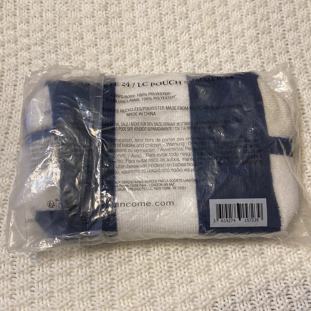 Lancôme Makeup Cosmetic Bag Pouch Summer 24